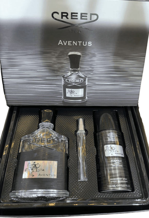 Creed Aventus Eau de Parfum 100ML + Deodorant +  Cep Boy
