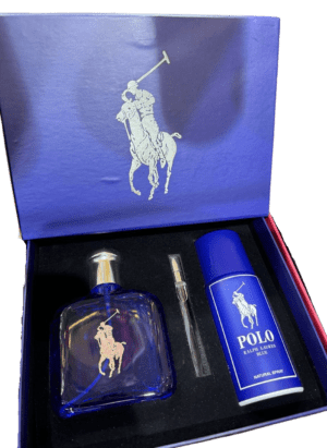 Polo Blue Eau de Parfum 125ML + Deodorant +  Cep Boy