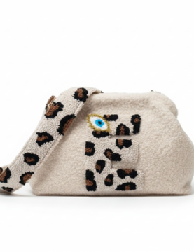 Kişiye Özel Leopard Teddy Bag